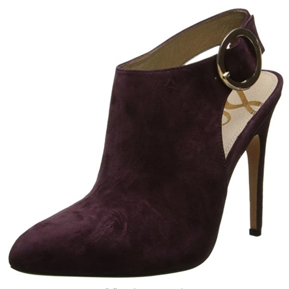 Sam Edelman Shoes - Sam Edelman Julian Dress Pump, Burgundy Suede, 8